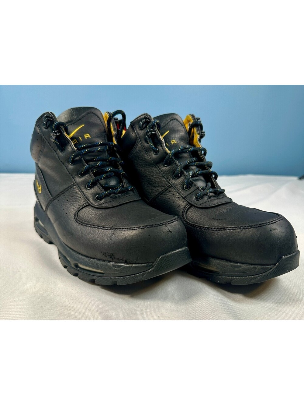 Nike Air Max Goadome Black University Gold Men's Boots Size 10.5 ACG BQ3454-001